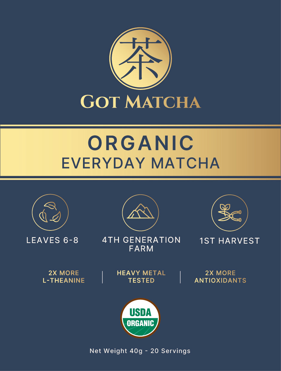 PRE-ORDER (Available 9/1/25) - Organic Everyday Matcha