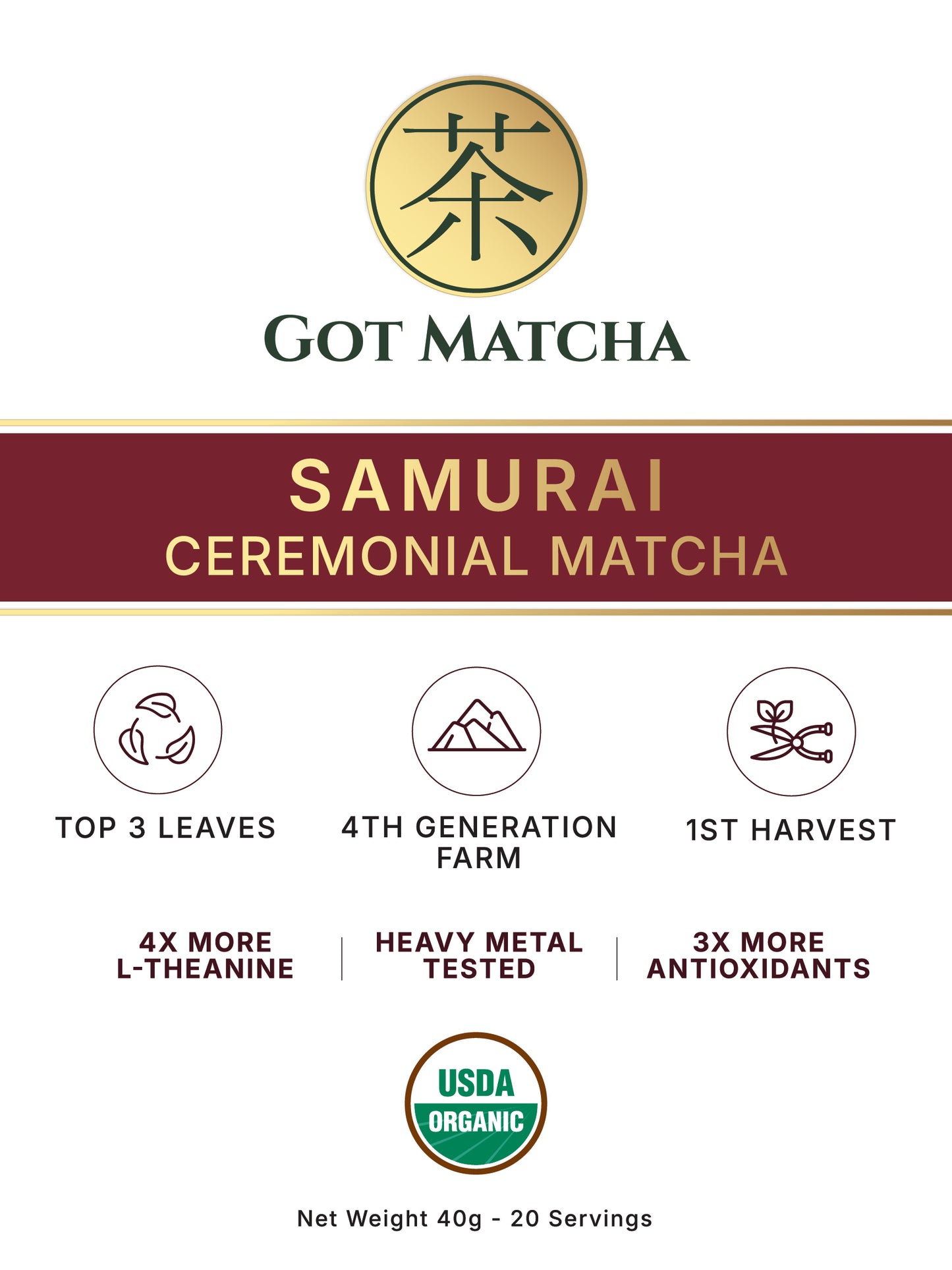 Samurai Ceremonial Matcha