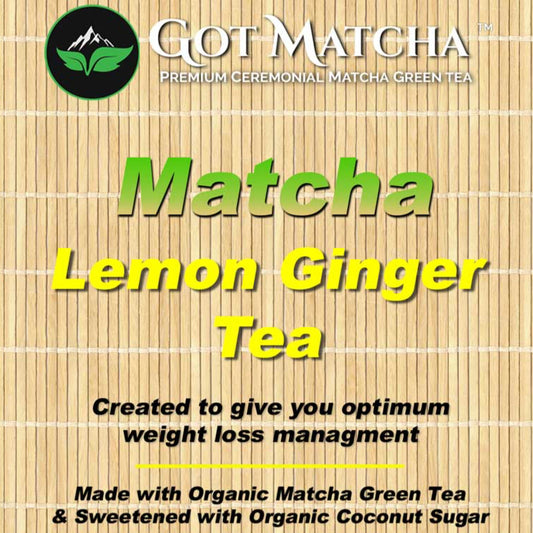 Lemon Ginger Matcha Blend