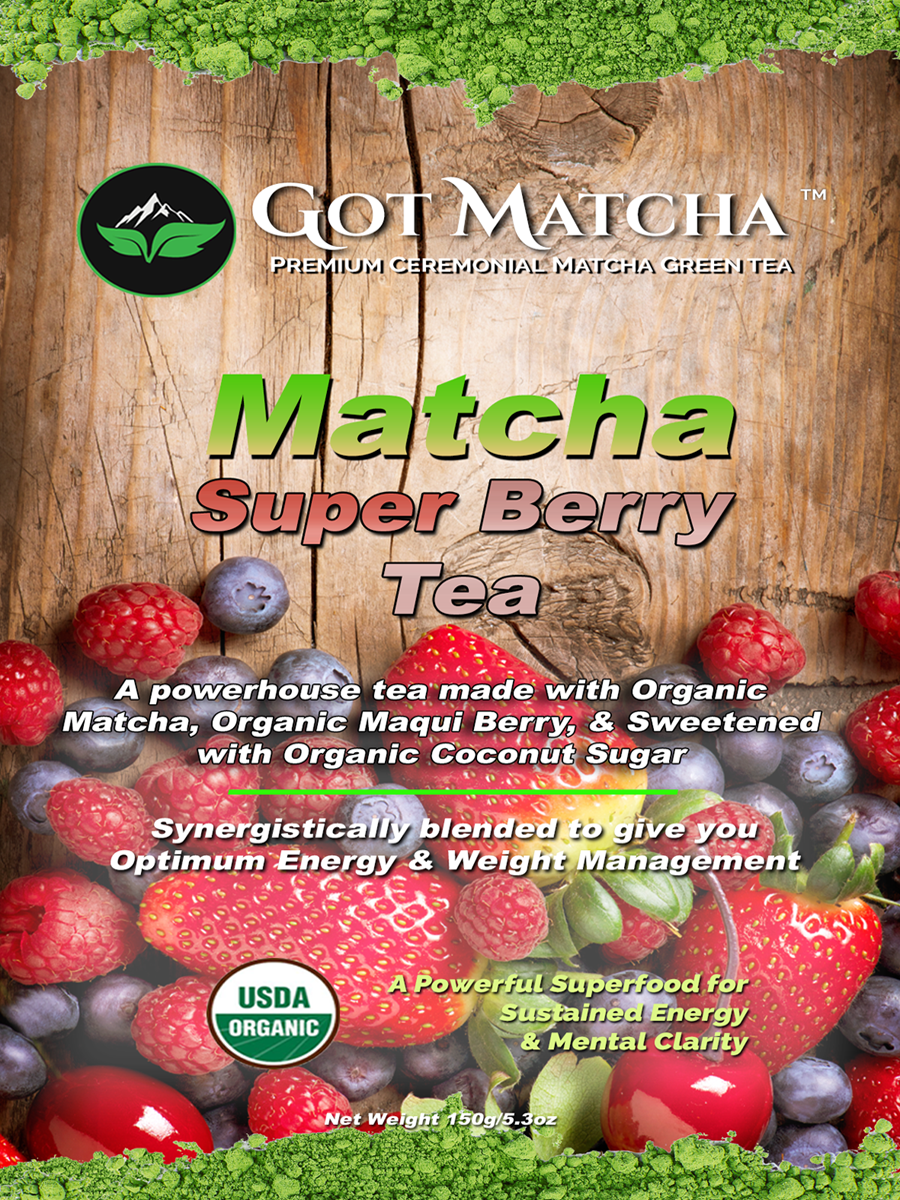 Organic Matcha Super Berry Blend