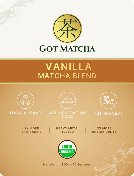 Vanilla Matcha Blend (Formerly called Matcha Caramel-Apple Blend)