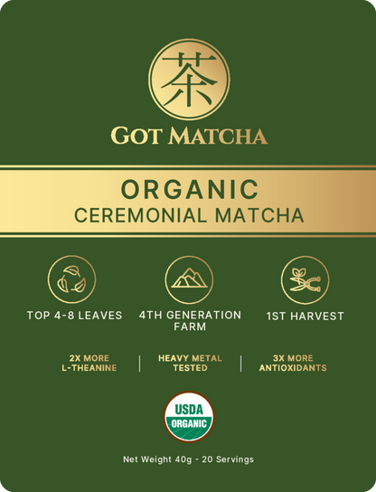 PRE-ORDER (Out of Stock - Expected 9/1/25) Ceremonial Matcha