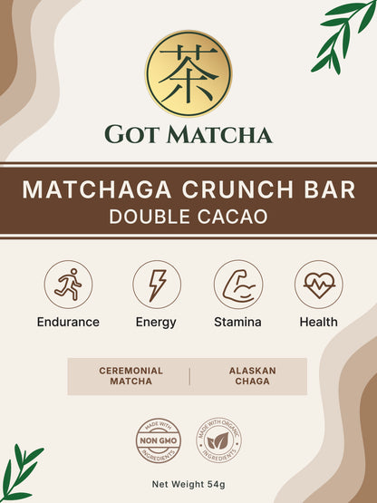 Matchaga Crunch Bar