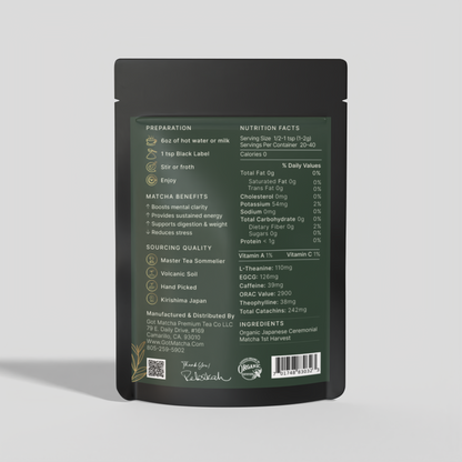 Black Label Ceremonial Matcha - New Harvest Has Arrived!