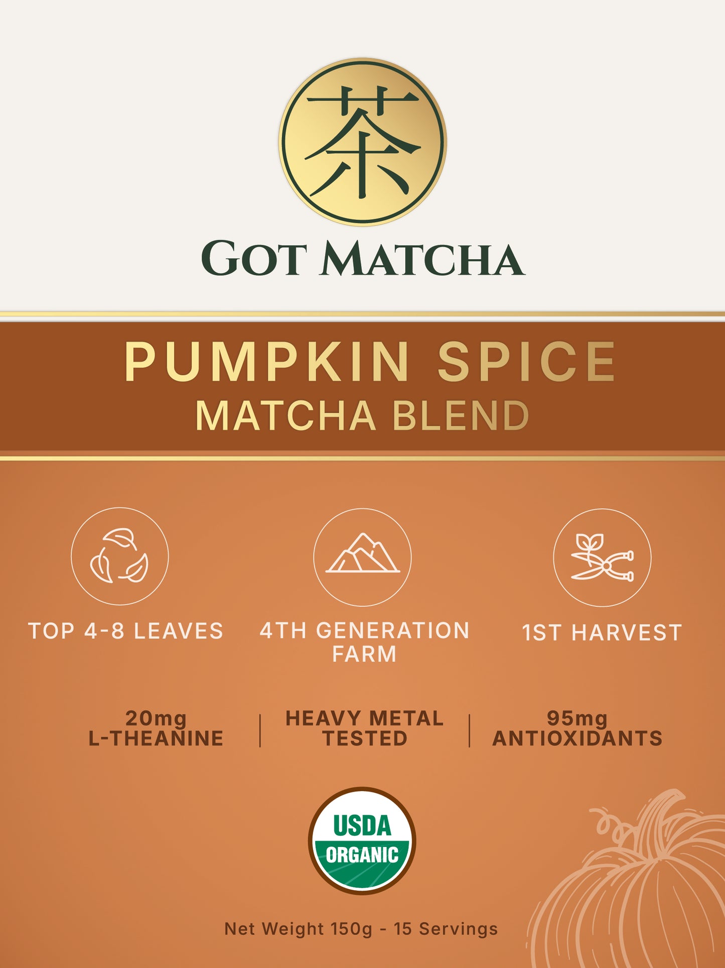 Pumpkin Spice Matcha Blend