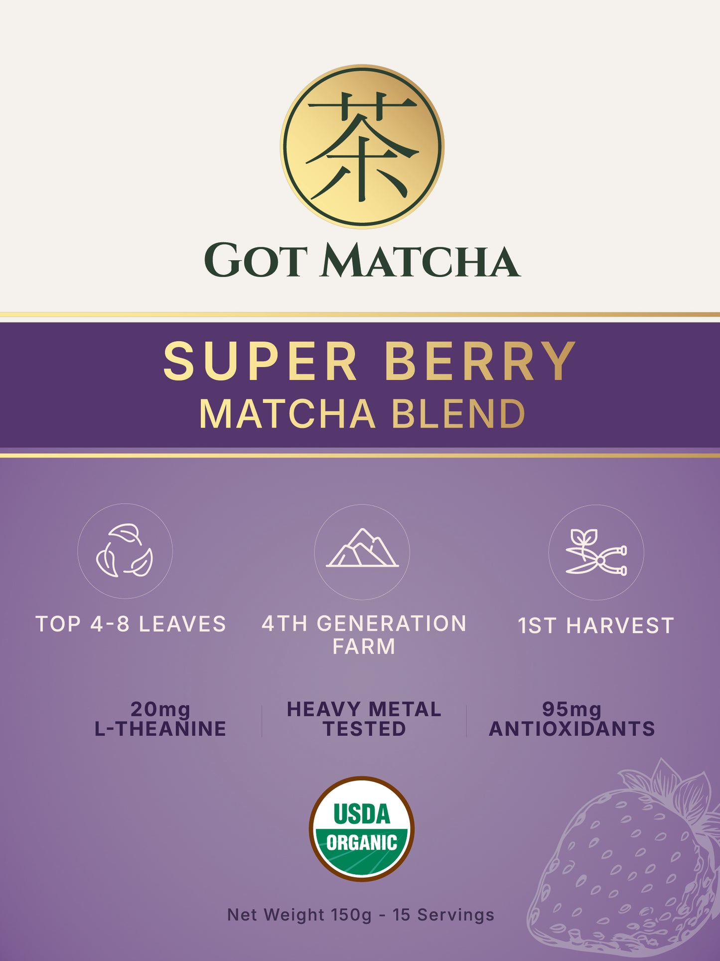 Super Berry Matcha Blend