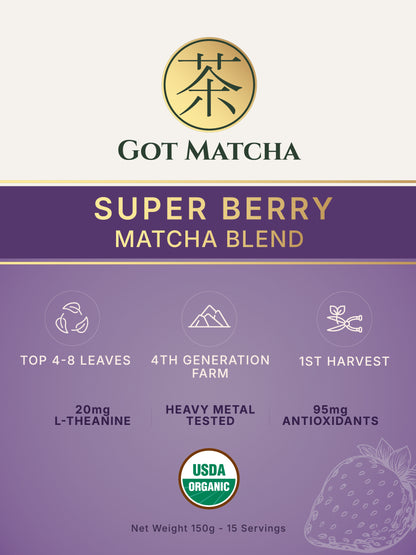 Super Berry Matcha Blend