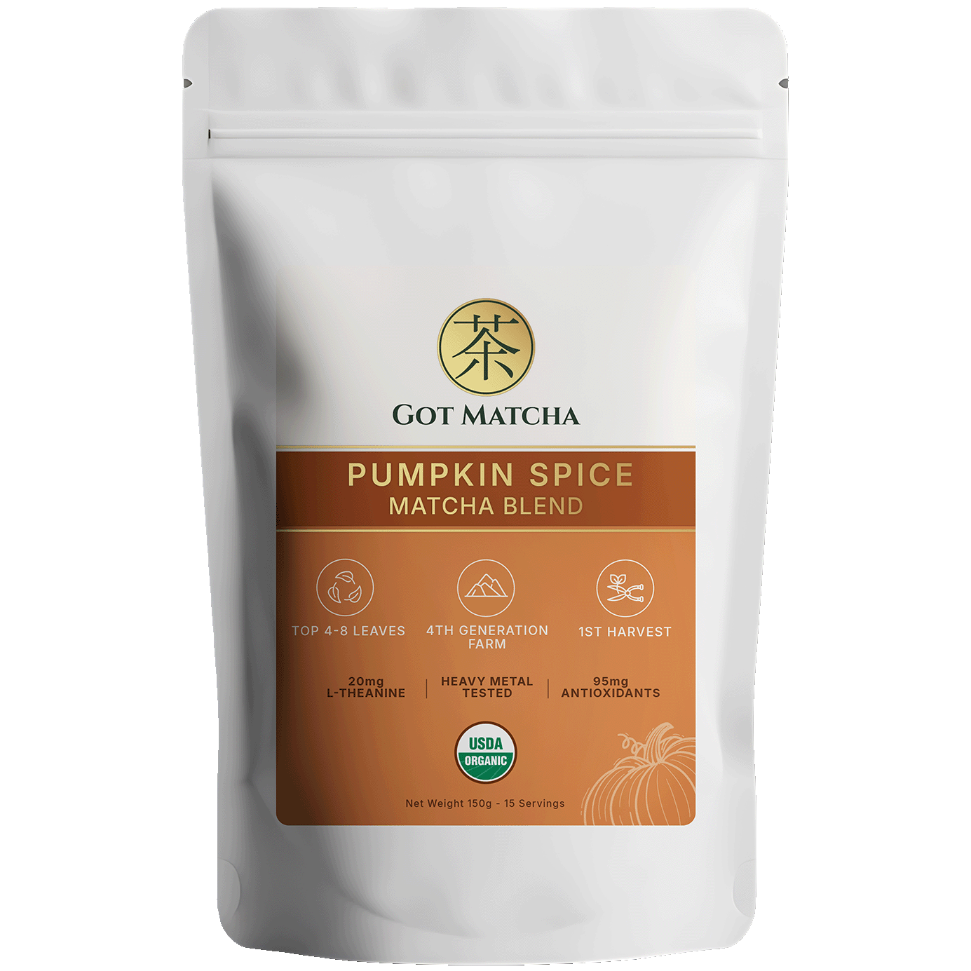 Pumpkin Spice Matcha Blend