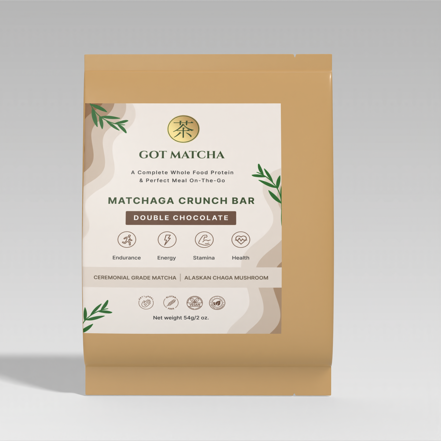 Matchaga Crunch Bar