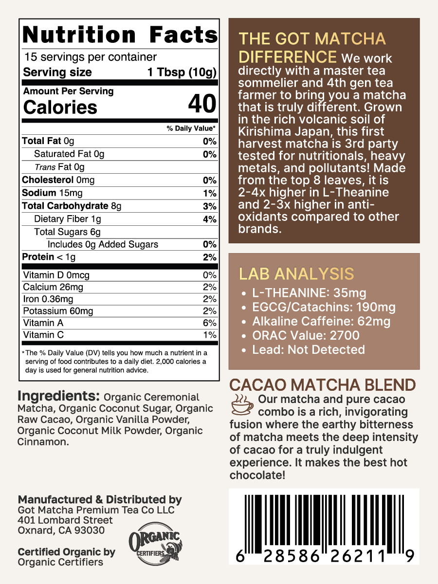 Matcha Cacao Blend