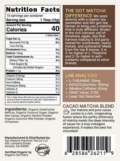 Matcha Cacao Blend