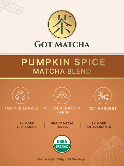 Matcha Pumpkin Spice Blend