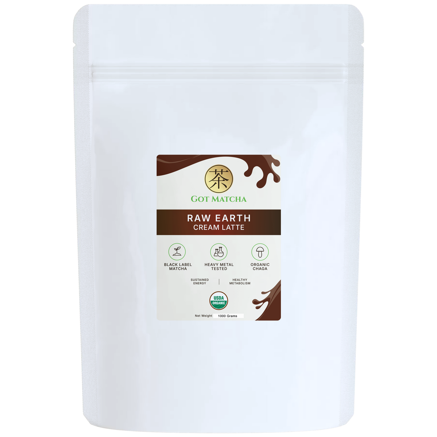 Raw Earth Cream Latte