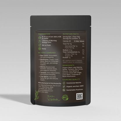 Raw Earth - Morning Energy Elixir