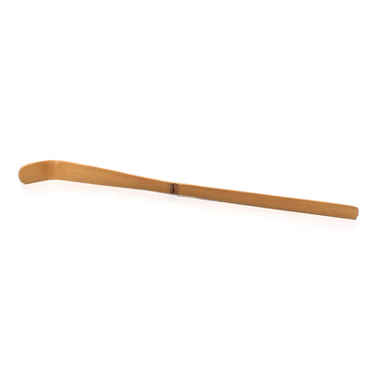 Got Matcha Bamboo Scoop (Chashaku) — bamboo matcha scoop closeup