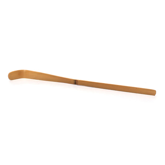 Got Matcha Bamboo Scoop (Chashaku) — bamboo matcha scoop closeup