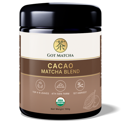 Got Matcha Cacao Matcha Blend — 150g jar