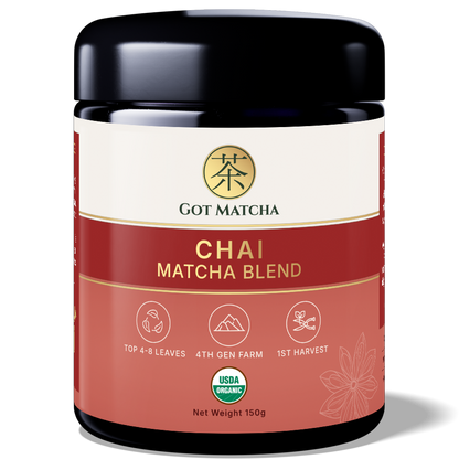 Got Matcha Chai Matcha Blend — 150g jar