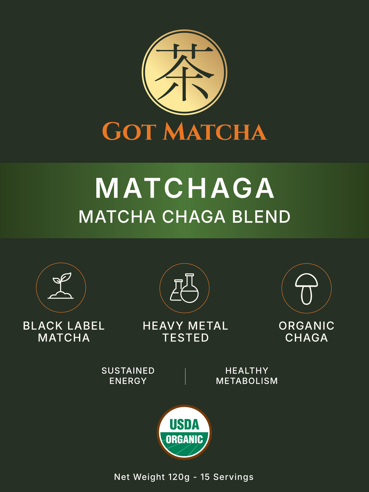 Got Matcha Matchaga — front label