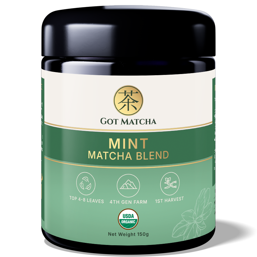 Got Matcha Mint Matcha Blend — 250ml jar