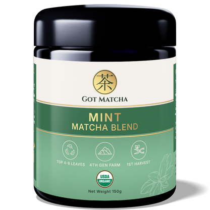 Got Matcha Mint Matcha Blend — 250ml jar