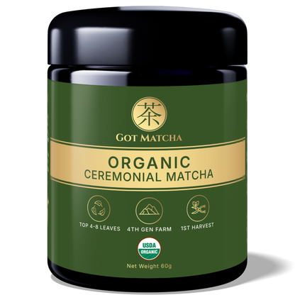 Got Matcha Organic Ceremonial Matcha - Signature Grade — 60g jar