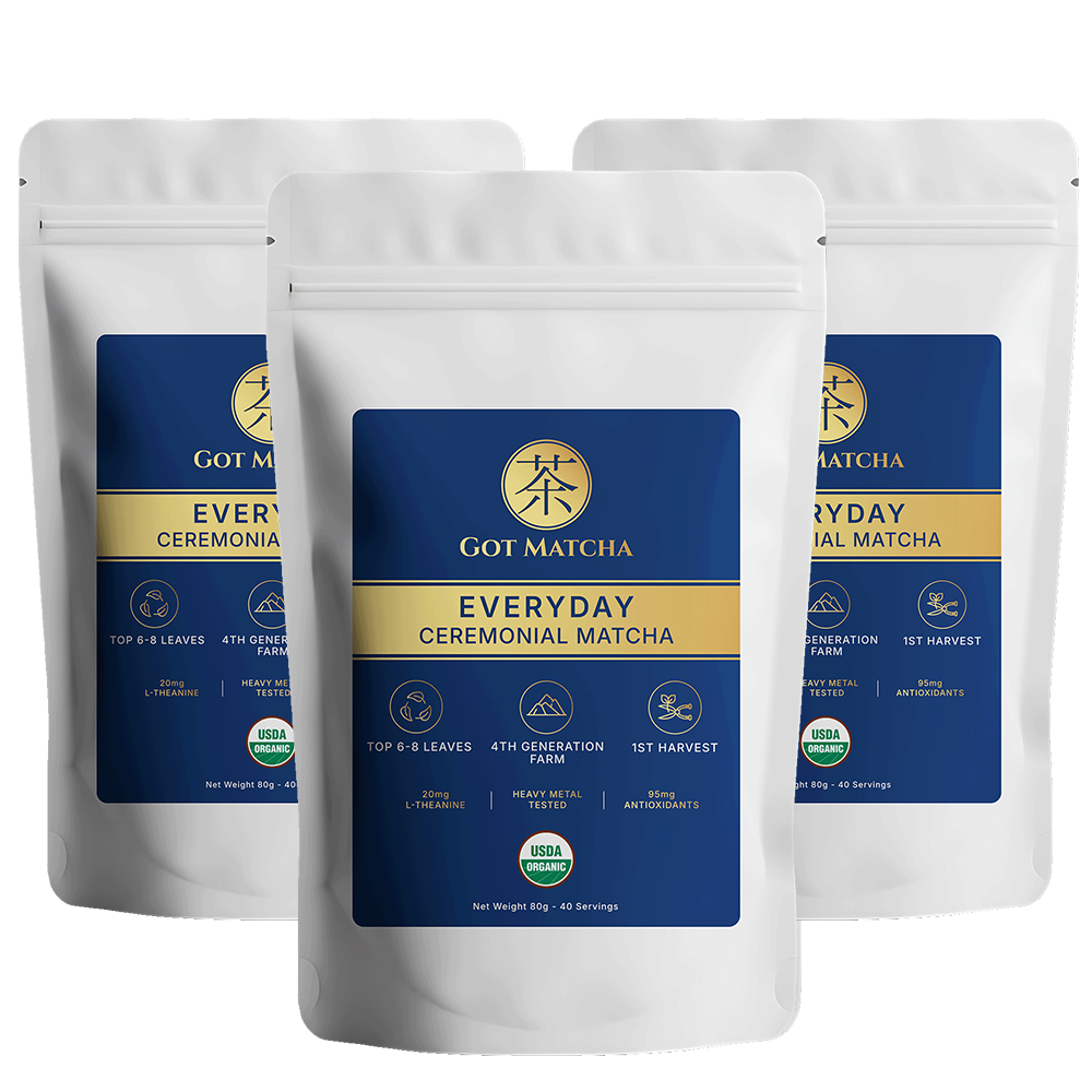 Got Matcha Organic Everyday Matcha — 3-pack bundle