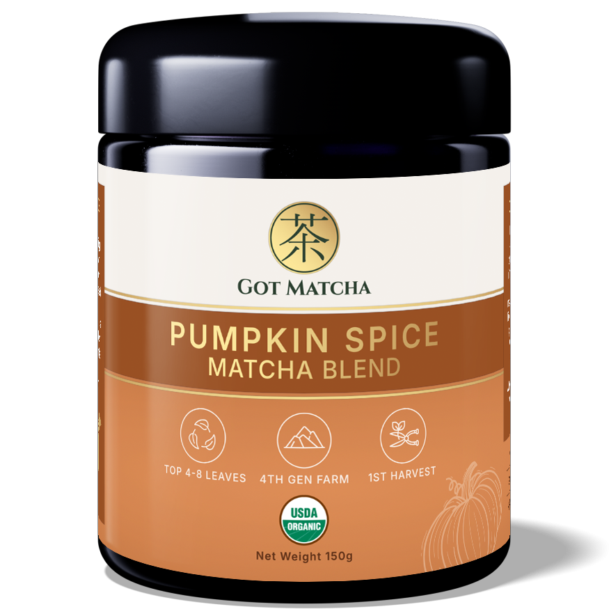 Got Matcha Pumpkin Spice Matcha Blend — 150g jar