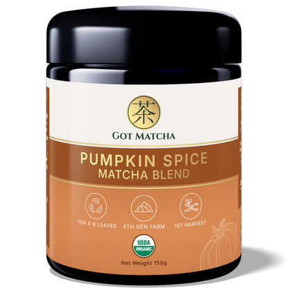 Got Matcha Pumpkin Spice Matcha Blend — 150g jar