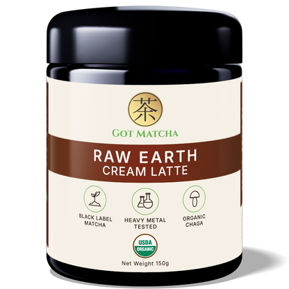 Got Matcha Raw Earth Cream Latte — 150g jar