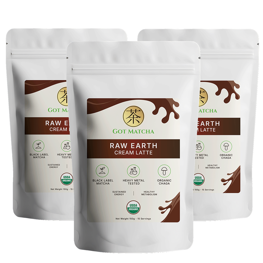 Got Matcha Raw Earth Cream Latte — 3-pack bundle