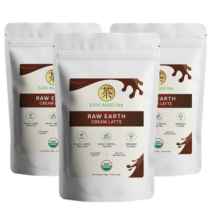 Got Matcha Raw Earth Cream Latte — 3-pack bundle