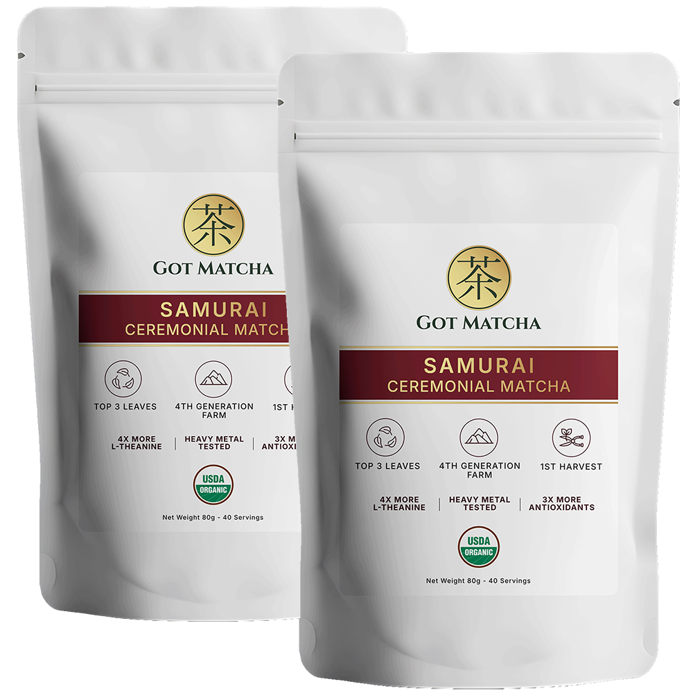 Got Matcha Samurai Ceremonial Matcha — 2-pack bundle