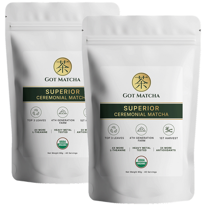 Got Matcha Superior Ceremonial Matcha — 2-pack bundle